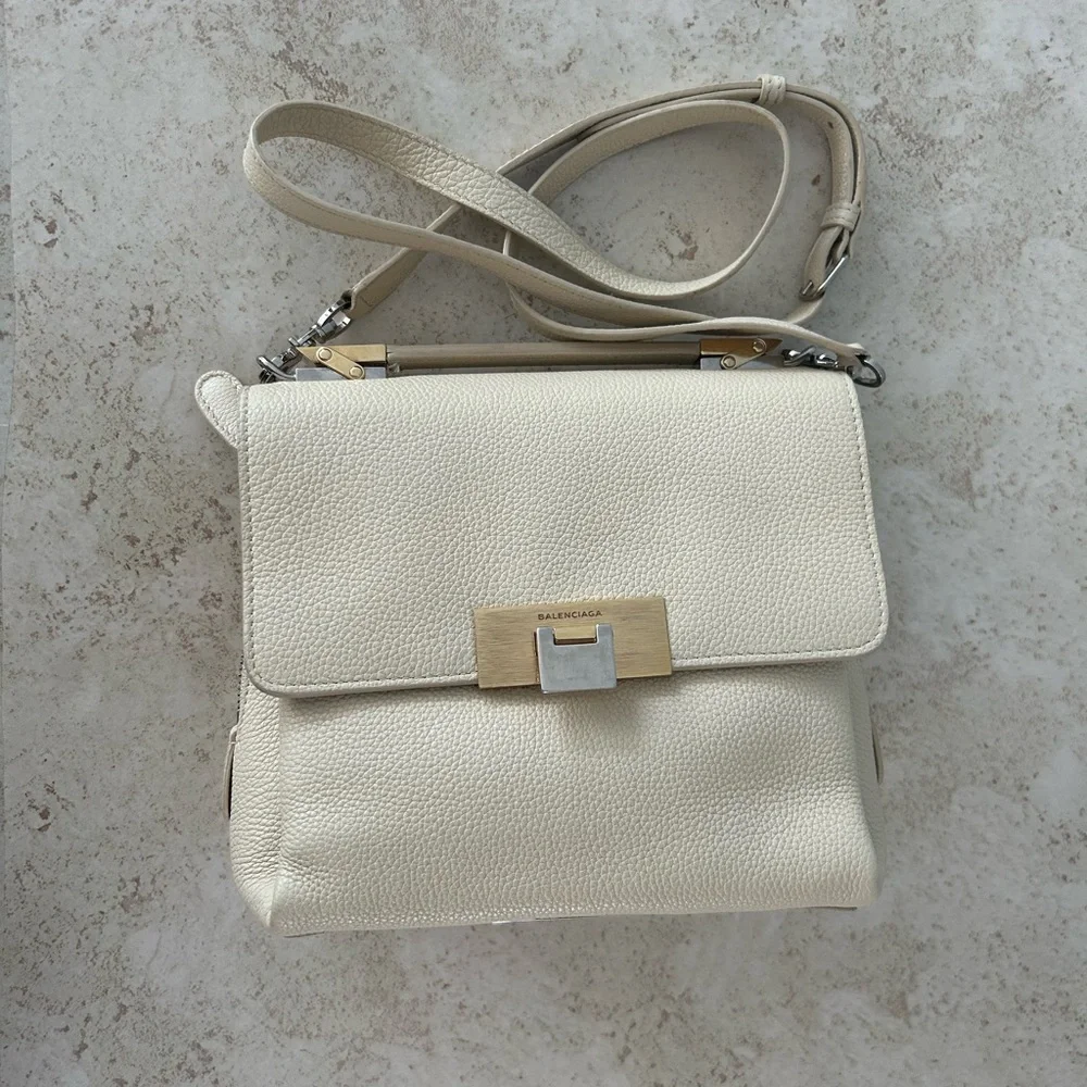 SOLD BALENCIAGA Le Dix leather handbag - Picture 11 of 16